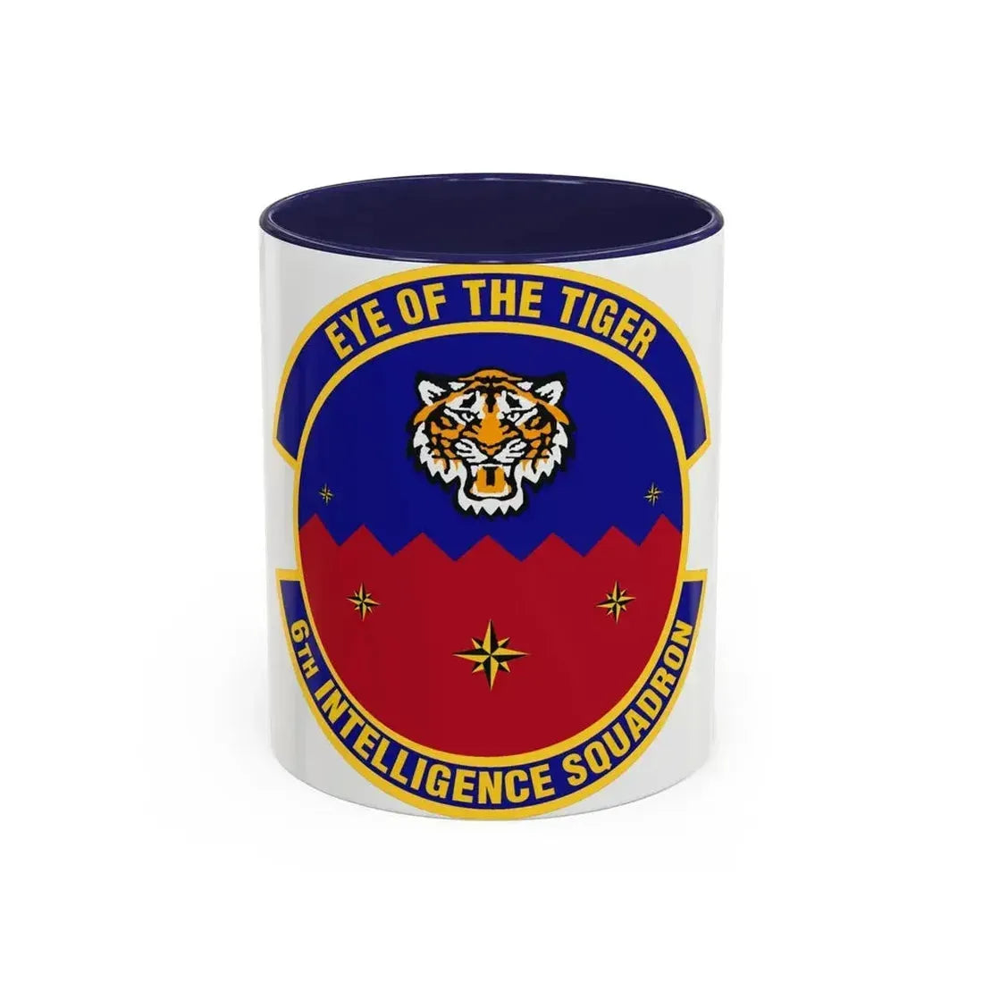 6th Intelligence Squadron (U.S. Air Force) Accent Coffee Mug 11oz Navy - Go Mug Yourself
