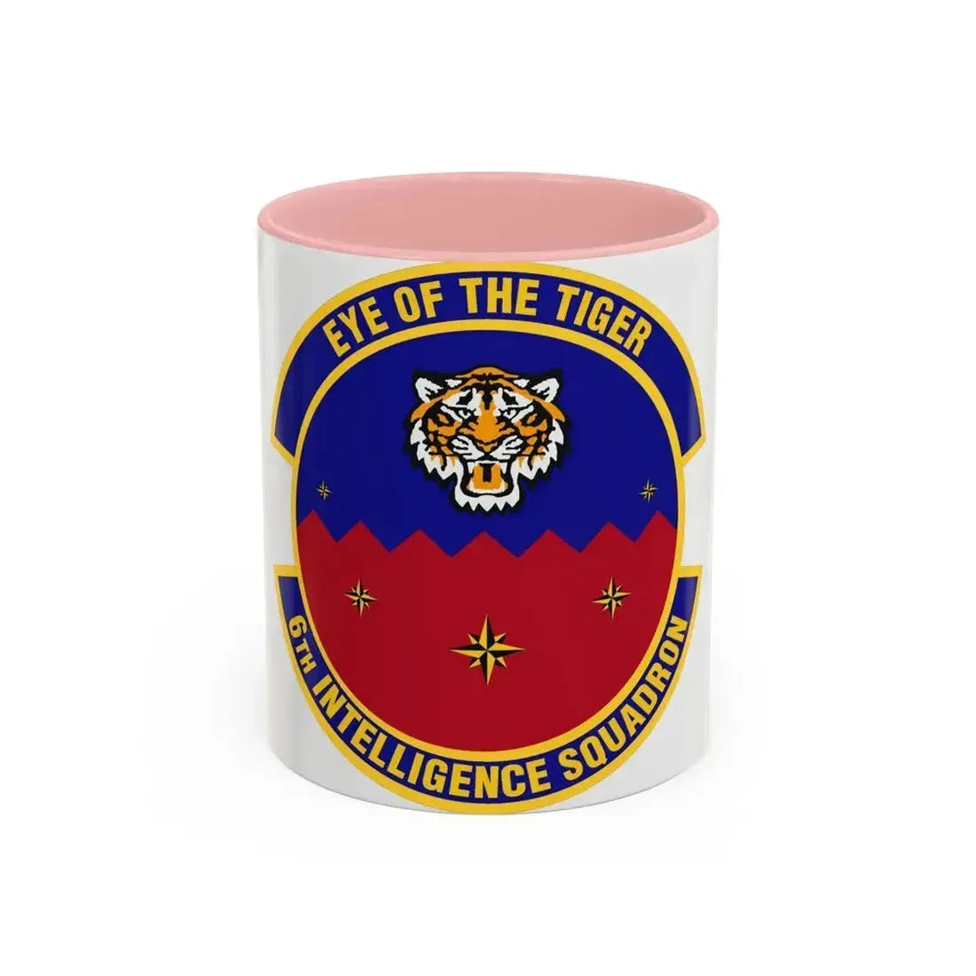 6th Intelligence Squadron (U.S. Air Force) Accent Coffee Mug 11oz Pink - Go Mug Yourself
