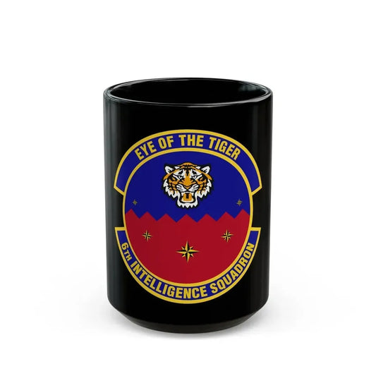 6th Intelligence Squadron (U.S. Air Force) Black Coffee Mug 15oz - Go Mug Yourself