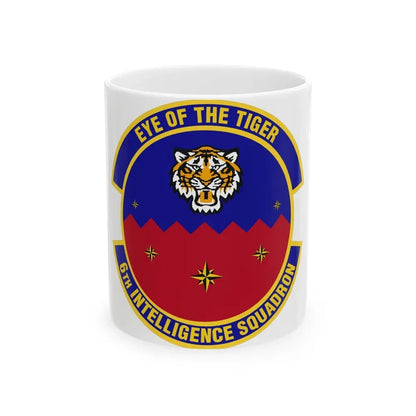 6th Intelligence Squadron (U.S. Air Force) White Coffee Mug 11oz - Go Mug Yourself