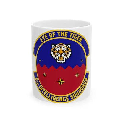 6th Intelligence Squadron (U.S. Air Force) White Coffee Mug 11oz - Go Mug Yourself
