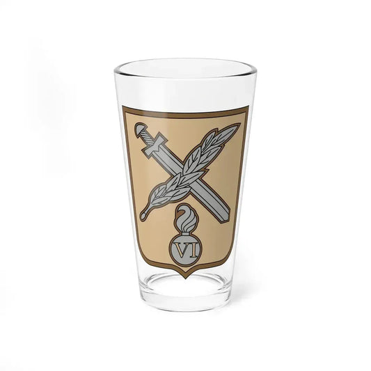 6th Separate Mechanised Brigade 2 (Ukraine) Pint Glass 16oz 16oz - Go Mug Yourself