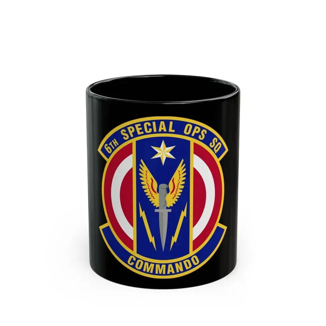 6th Special Operations Squadron (U.S. Air Force) Black Coffee Mug 11oz - Go Mug Yourself