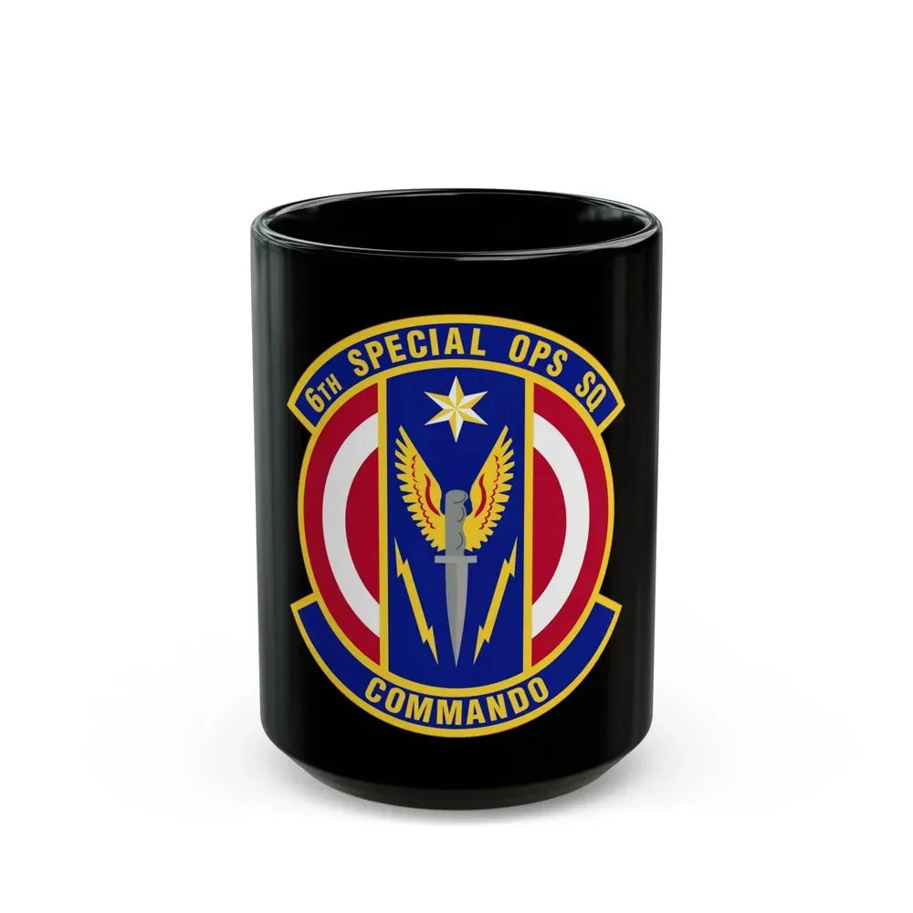 6th Special Operations Squadron (U.S. Air Force) Black Coffee Mug 15oz - Go Mug Yourself