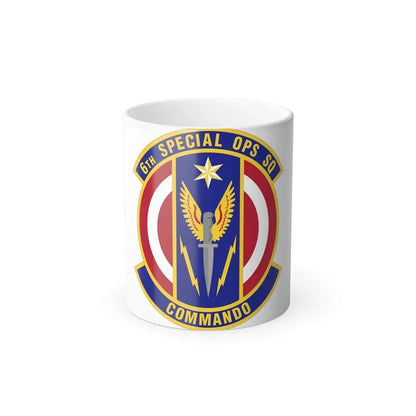 6th Special Operations Squadron (U.S. Air Force) Color Changing Coffee Mug 11oz - Go Mug Yourself