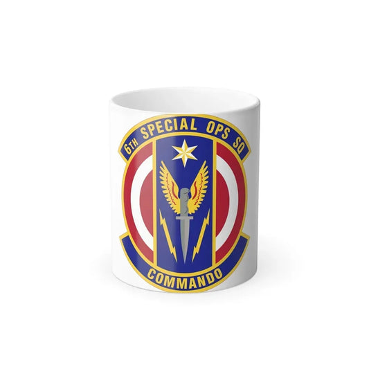 6th Special Operations Squadron (U.S. Air Force) Color Changing Coffee Mug 11oz - Go Mug Yourself