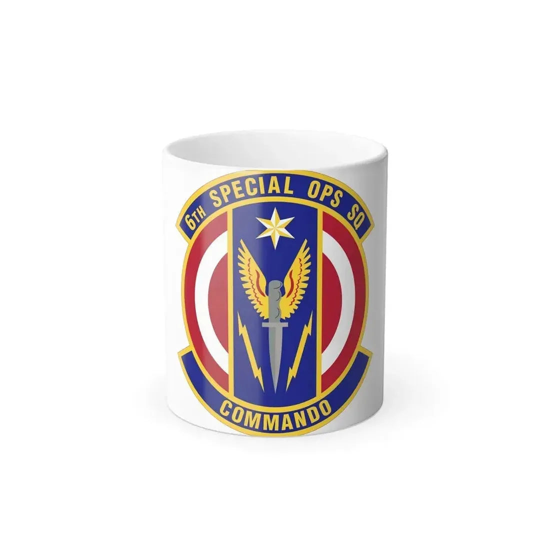 6th Special Operations Squadron (U.S. Air Force) Color Changing Coffee Mug 11oz - Go Mug Yourself