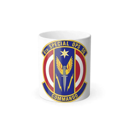 6th Special Operations Squadron (U.S. Air Force) Color Changing Coffee Mug 11oz - Go Mug Yourself