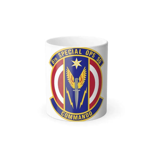 6th Special Operations Squadron (U.S. Air Force) Color Changing Coffee Mug 11oz - Go Mug Yourself