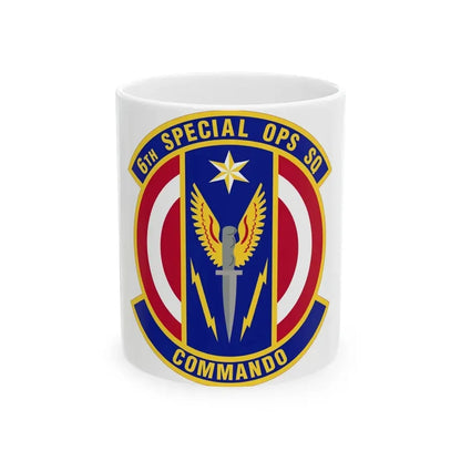 6th Special Operations Squadron (U.S. Air Force) White Coffee Mug 11oz - Go Mug Yourself