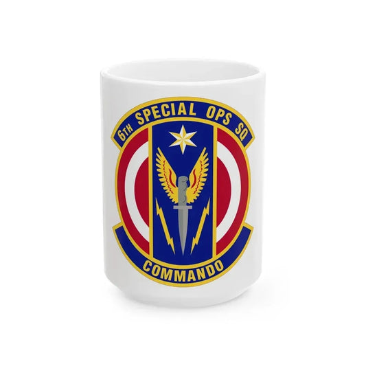 6th Special Operations Squadron (U.S. Air Force) White Coffee Mug 15oz - Go Mug Yourself