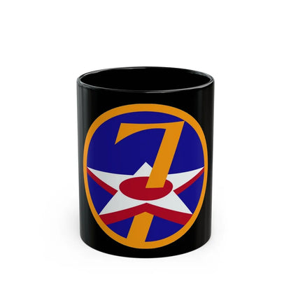 7 Air Force (U.S. Army) Black Coffee Mug-11oz-Go Mug Yourself