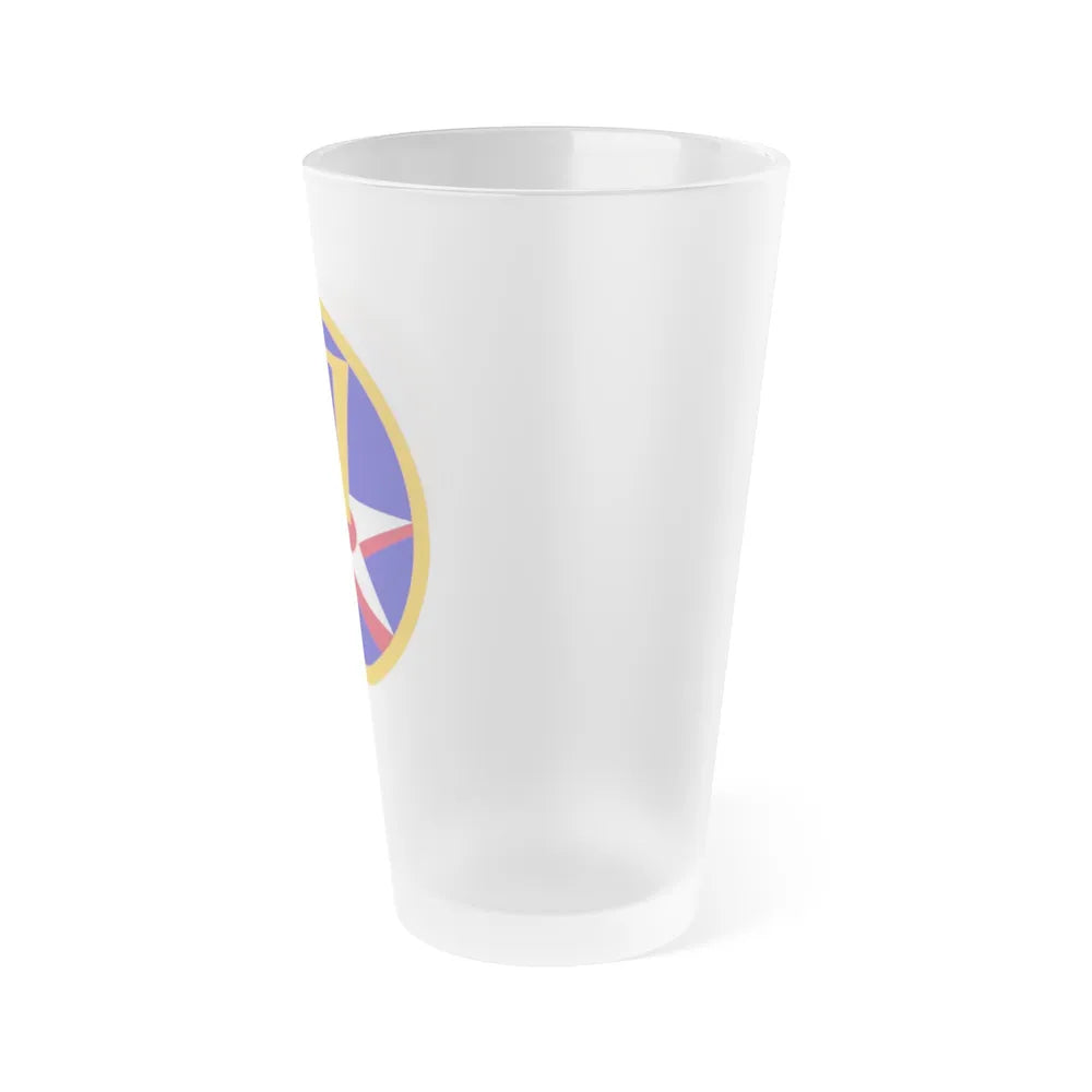 7 Air Force (U.S. Army) Frosted Pint Glass 16oz-Go Mug Yourself