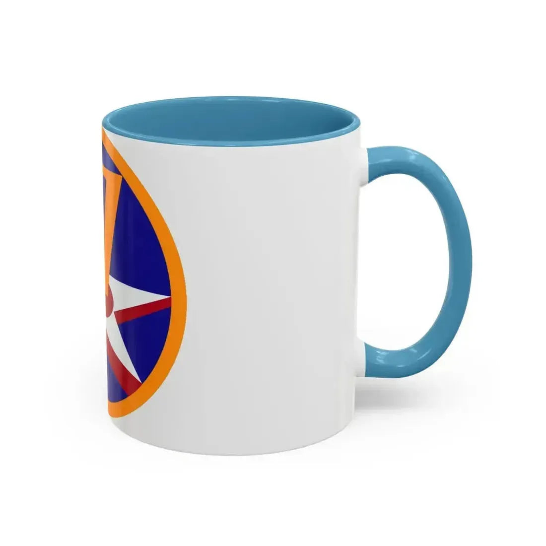 7 Air Force (U.S. Army) Accent Coffee Mug - Go Mug Yourself