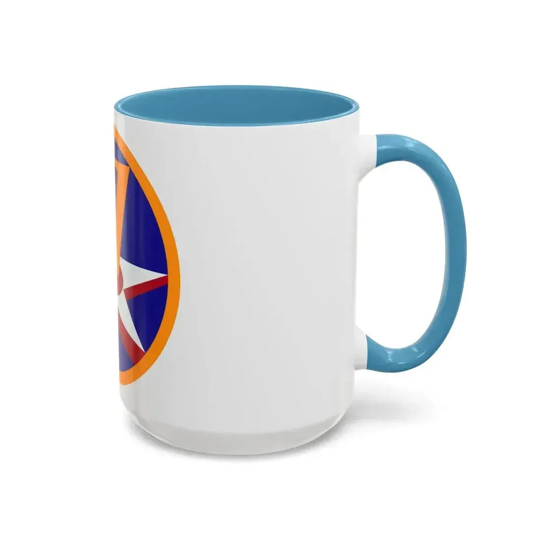 7 Air Force (U.S. Army) Accent Coffee Mug - Go Mug Yourself