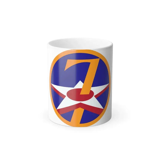 7 Air Force (U.S. Army) Color Changing Coffee Mug 11oz - Go Mug Yourself
