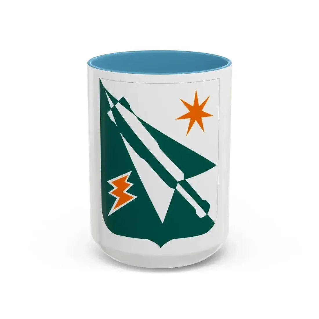 7 Aviation Battalion 2 (U.S. Army) Accent Coffee Mug 15oz Light Blue - Go Mug Yourself