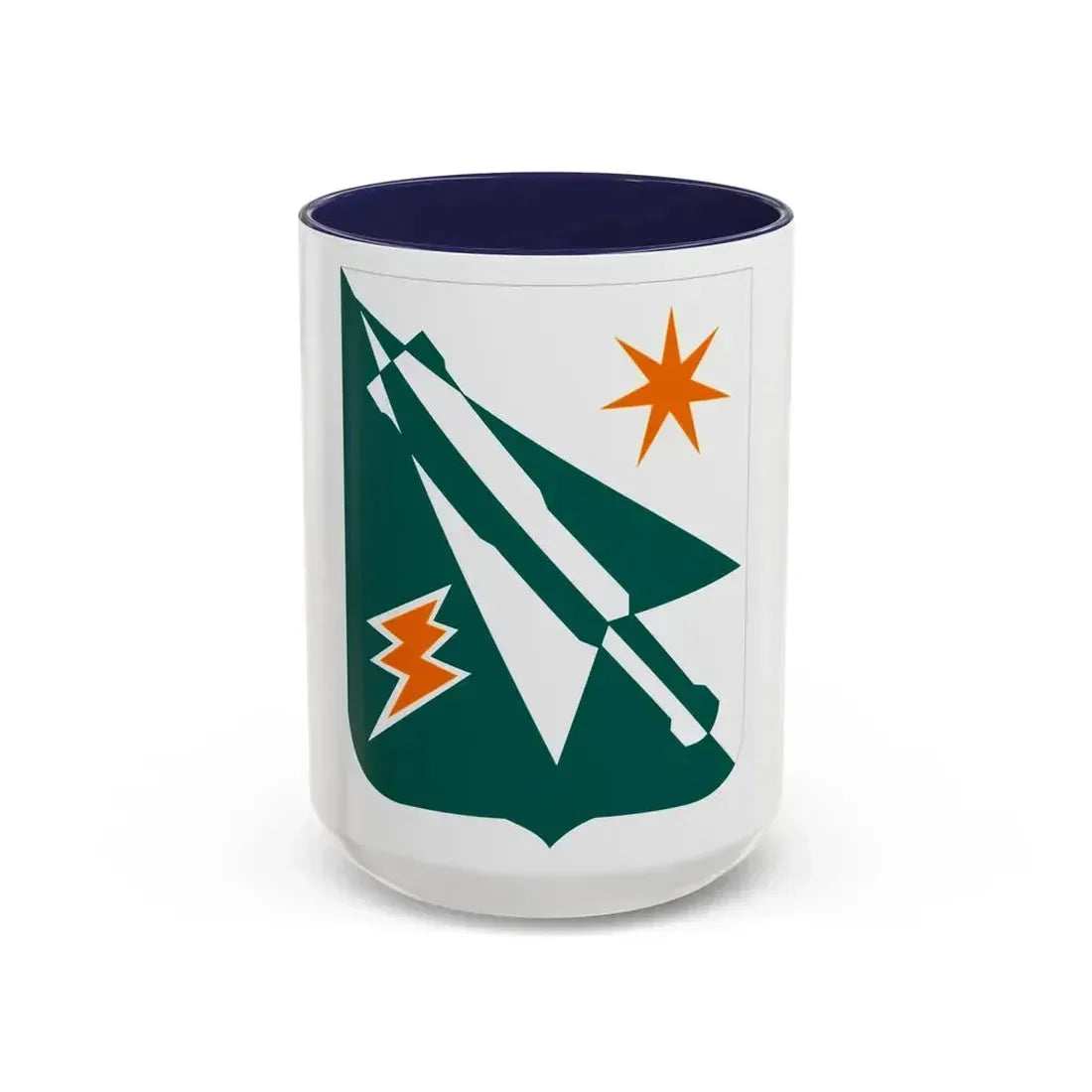 7 Aviation Battalion 2 (U.S. Army) Accent Coffee Mug 15oz Navy - Go Mug Yourself