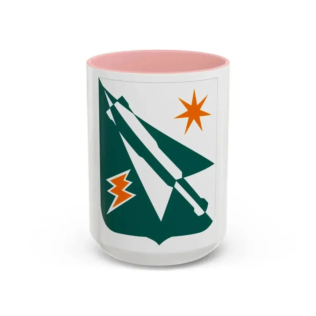 7 Aviation Battalion 2 (U.S. Army) Accent Coffee Mug 15oz Pink - Go Mug Yourself