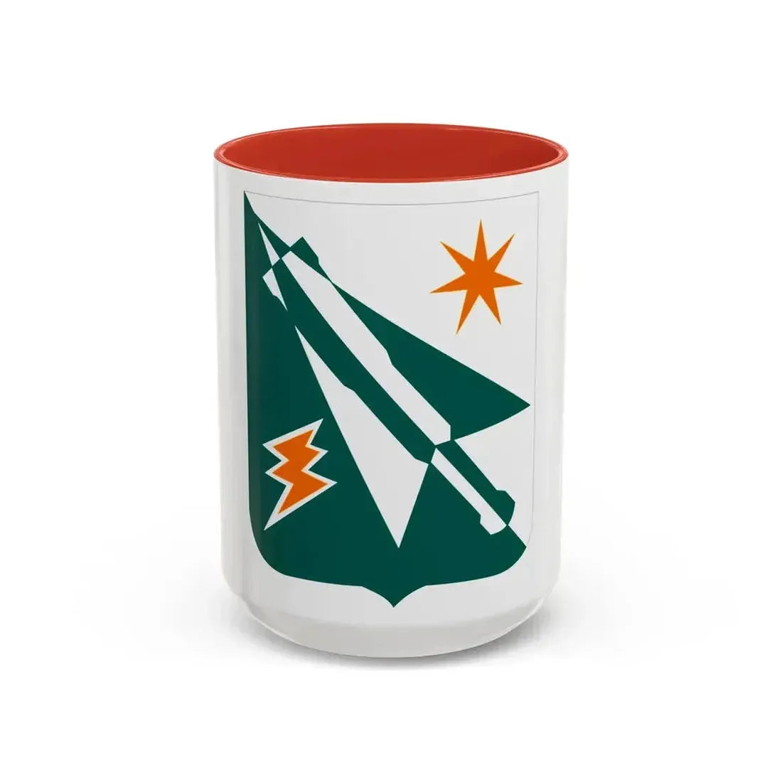 7 Aviation Battalion 2 (U.S. Army) Accent Coffee Mug 15oz Red - Go Mug Yourself
