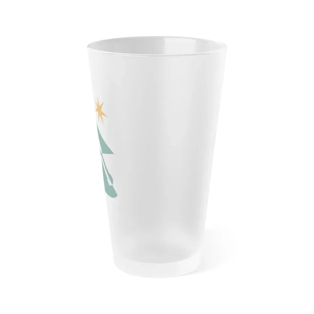 7 Aviation Battalion 2 (U.S. Army) Frosted Pint Glass 16oz - Go Mug Yourself