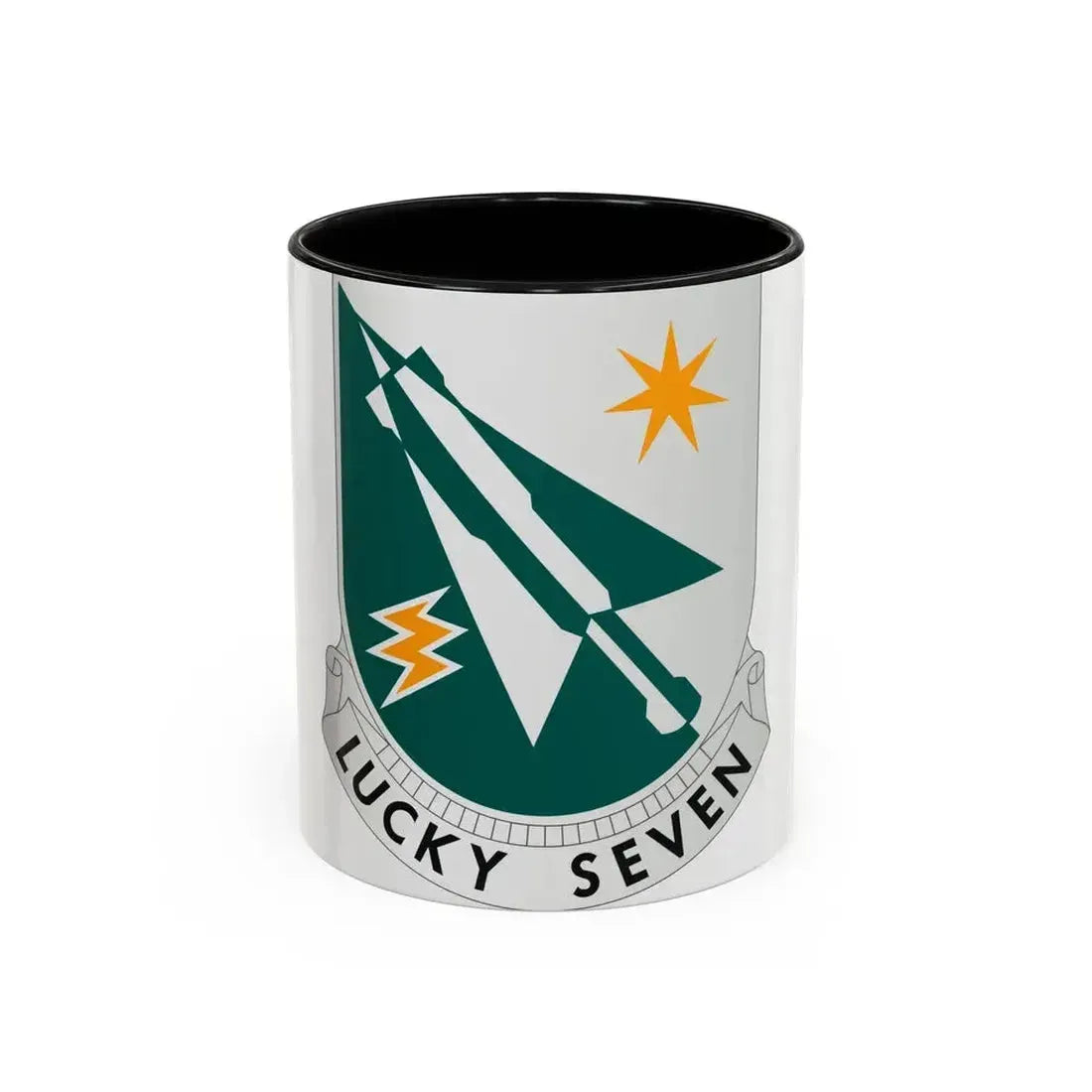 7 Aviation Battalion (U.S. Army) Accent Coffee Mug 11oz Black - Go Mug Yourself