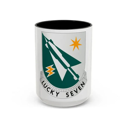 7 Aviation Battalion (U.S. Army) Accent Coffee Mug 15oz Black - Go Mug Yourself