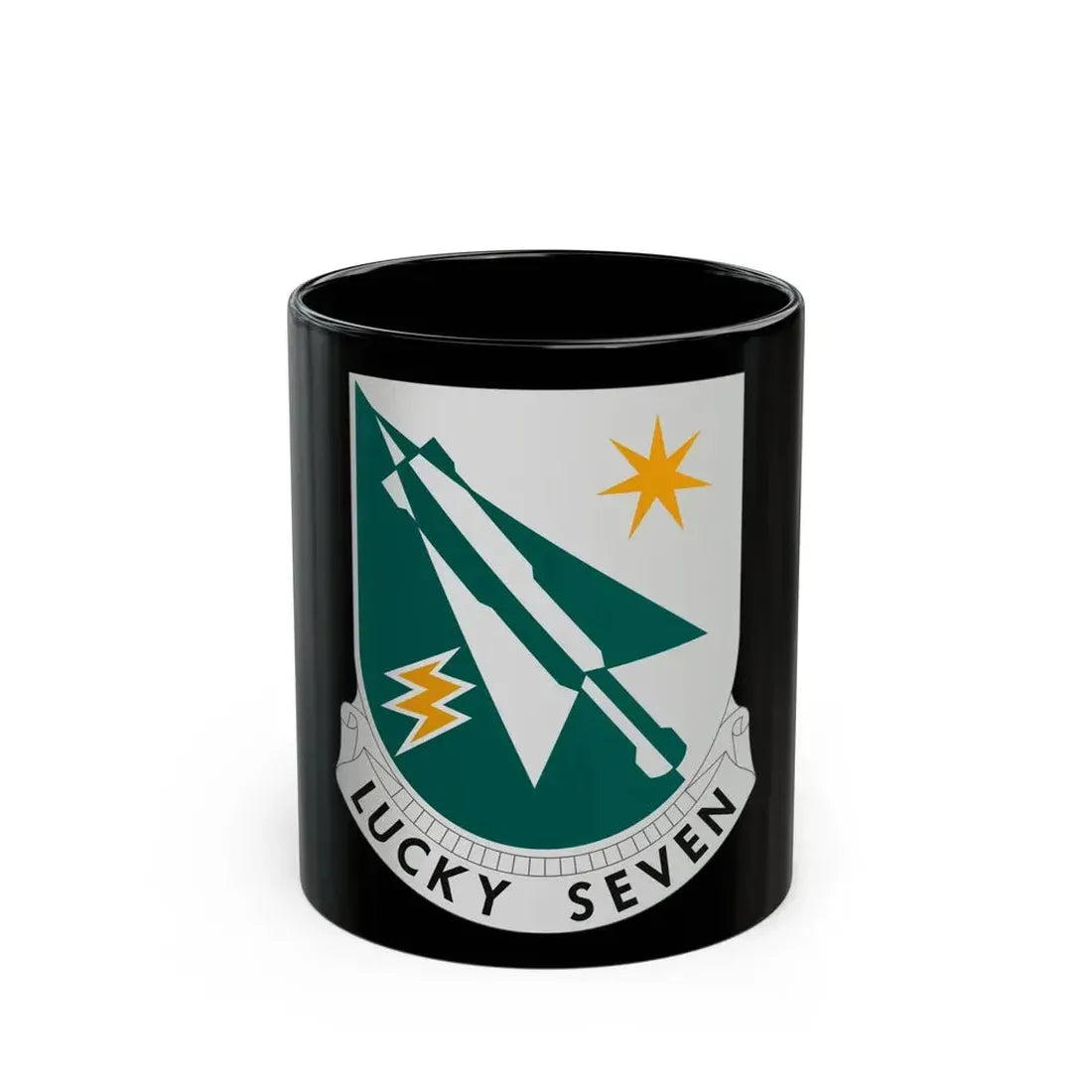 7 Aviation Battalion (U.S. Army) Black Coffee Mug 11oz - Go Mug Yourself
