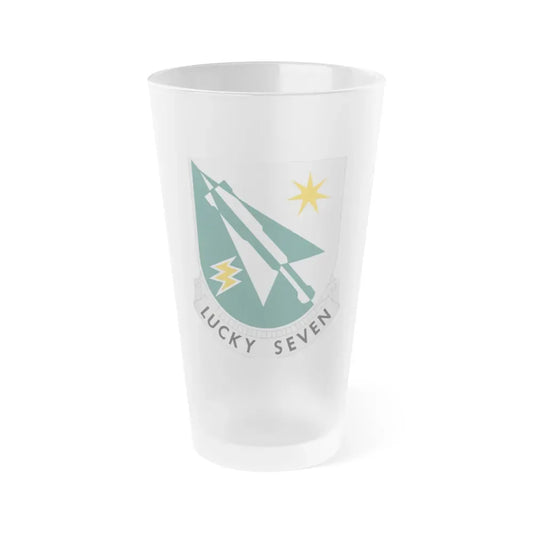 7 Aviation Battalion (U.S. Army) Frosted Pint Glass 16oz Default Title - Go Mug Yourself