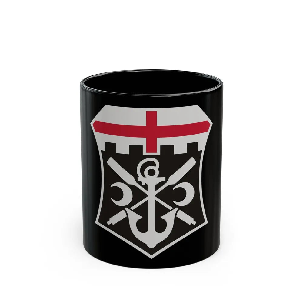 7 Engineer Battalion (U.S. Army) Black Coffee Mug-11oz-Go Mug Yourself