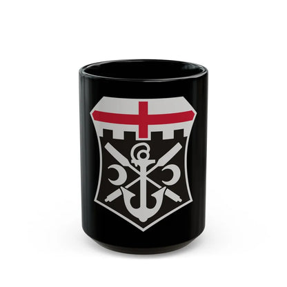 7 Engineer Battalion (U.S. Army) Black Coffee Mug-15oz-Go Mug Yourself