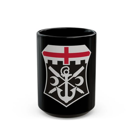 7 Engineer Battalion (U.S. Army) Black Coffee Mug-15oz-Go Mug Yourself