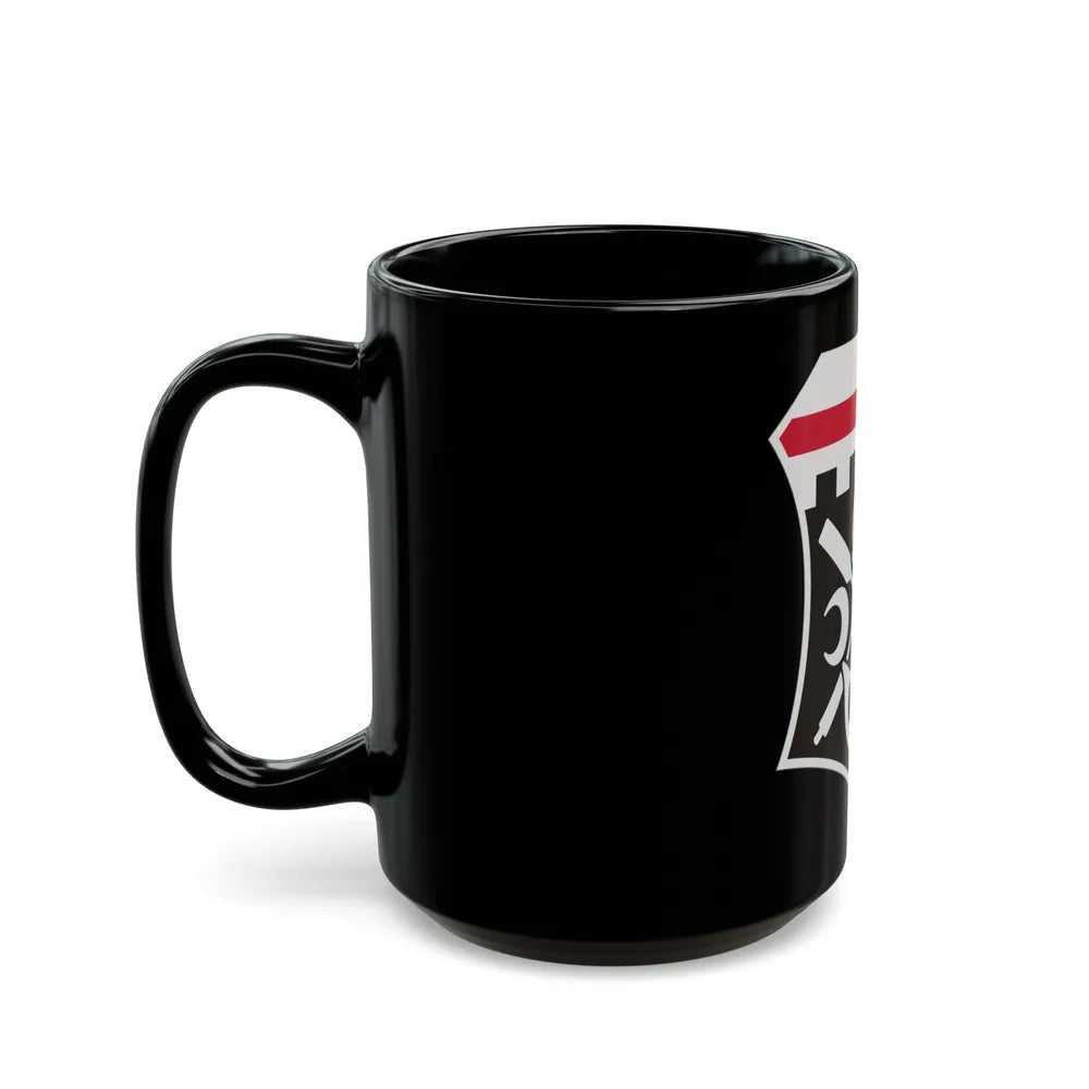 7 Engineer Battalion (U.S. Army) Black Coffee Mug-Go Mug Yourself