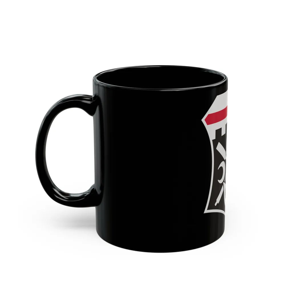 7 Engineer Battalion (U.S. Army) Black Coffee Mug-Go Mug Yourself