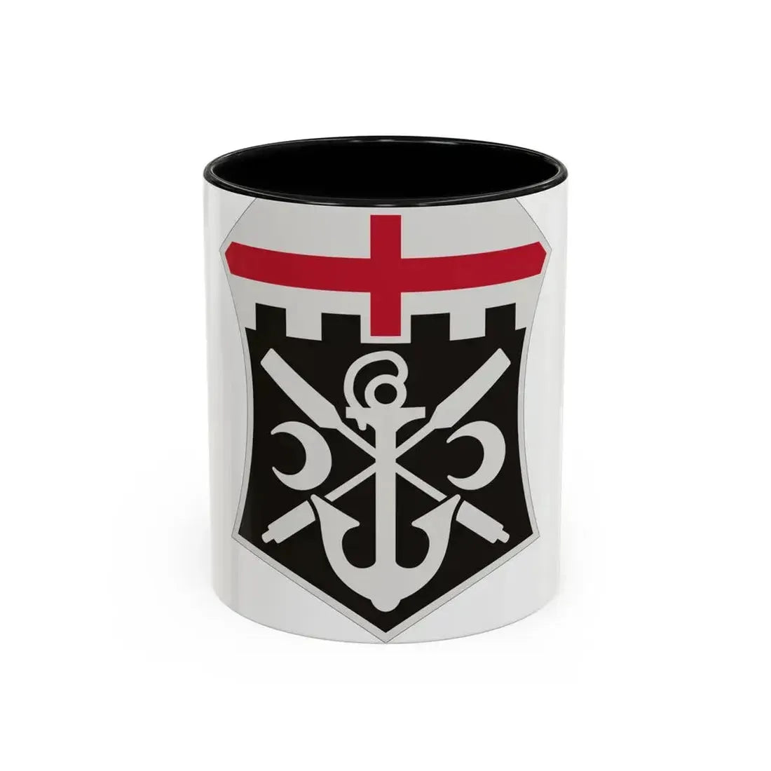 7 Engineer Battalion (U.S. Army) Accent Coffee Mug 11oz Black - Go Mug Yourself