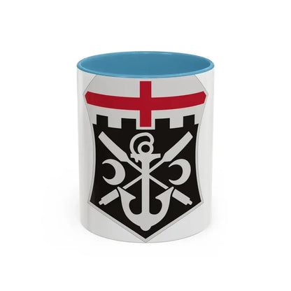 7 Engineer Battalion (U.S. Army) Accent Coffee Mug 11oz Light Blue - Go Mug Yourself
