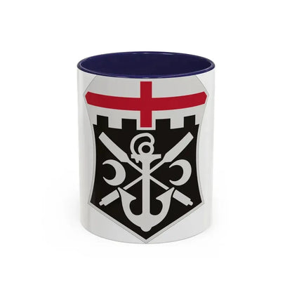 7 Engineer Battalion (U.S. Army) Accent Coffee Mug 11oz Navy - Go Mug Yourself