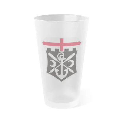 7 Engineer Battalion (U.S. Army) Frosted Pint Glass 16oz Default Title - Go Mug Yourself