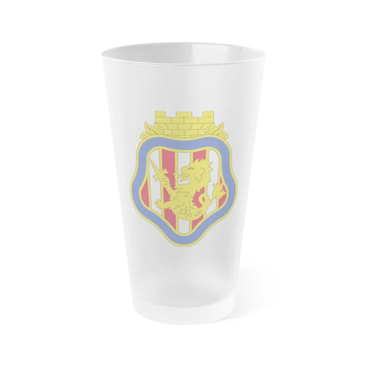 7 Engineer Brigade 2 (U.S. Army) Frosted Pint Glass 16oz-Go Mug Yourself