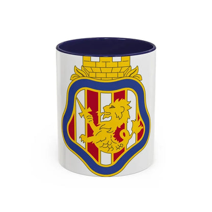 7 Engineer Brigade 2 (U.S. Army) Accent Coffee Mug 11oz Navy - Go Mug Yourself