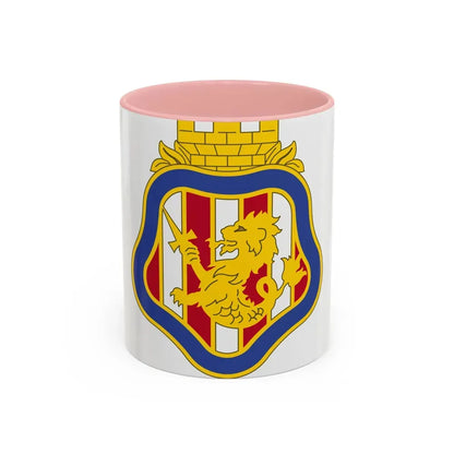 7 Engineer Brigade 2 (U.S. Army) Accent Coffee Mug 11oz Pink - Go Mug Yourself