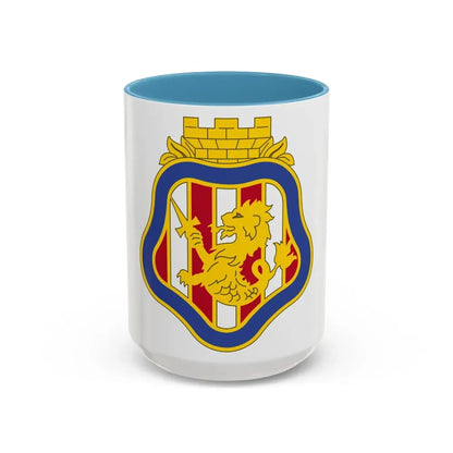 7 Engineer Brigade 2 (U.S. Army) Accent Coffee Mug 15oz Light Blue - Go Mug Yourself