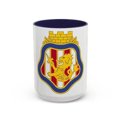 7 Engineer Brigade 2 (U.S. Army) Accent Coffee Mug 15oz Navy - Go Mug Yourself