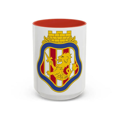 7 Engineer Brigade 2 (U.S. Army) Accent Coffee Mug 15oz Red - Go Mug Yourself