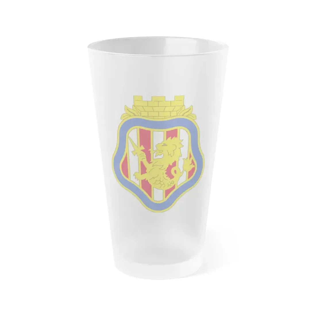 7 Engineer Brigade 2 (U.S. Army) Frosted Pint Glass 16oz Default Title - Go Mug Yourself