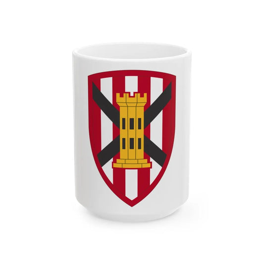 7 Engineer Brigade (U.S. Army) White Coffee Mug-15oz-Go Mug Yourself