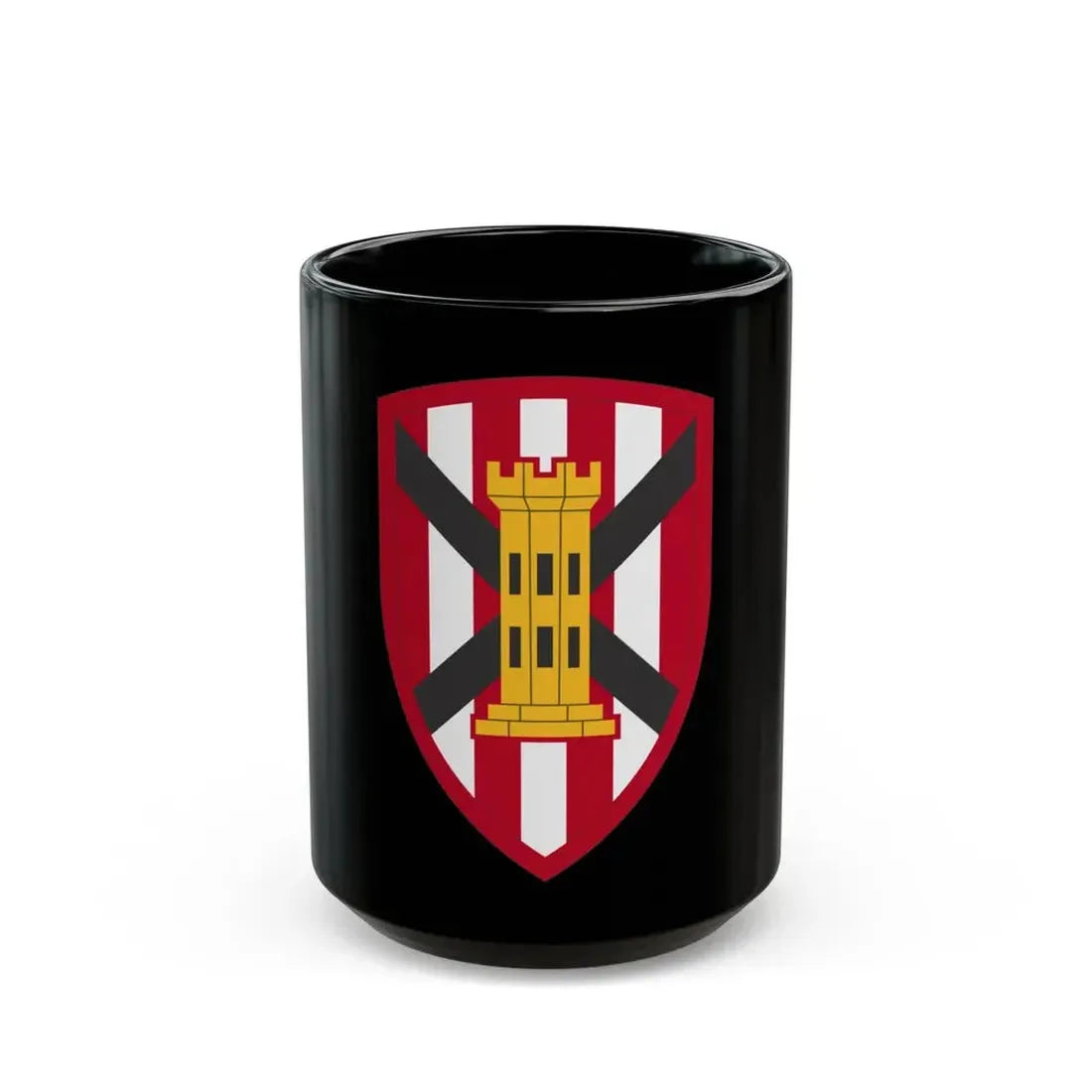 7 Engineer Brigade (U.S. Army) Black Coffee Mug - Go Mug Yourself