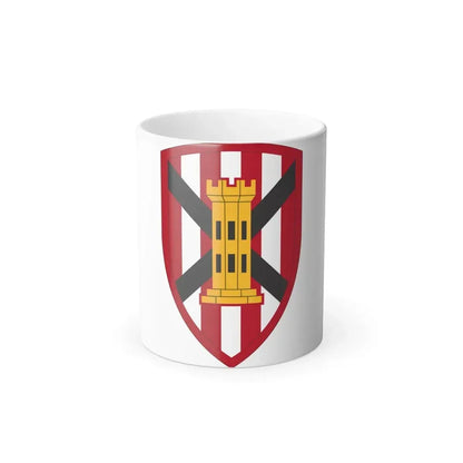 7 Engineer Brigade (U.S. Army) Color Changing Coffee Mug 11oz - Go Mug Yourself