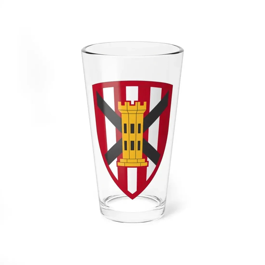 7 Engineer Brigade (U.S. Army) Pint Glass 16oz 16oz - Go Mug Yourself