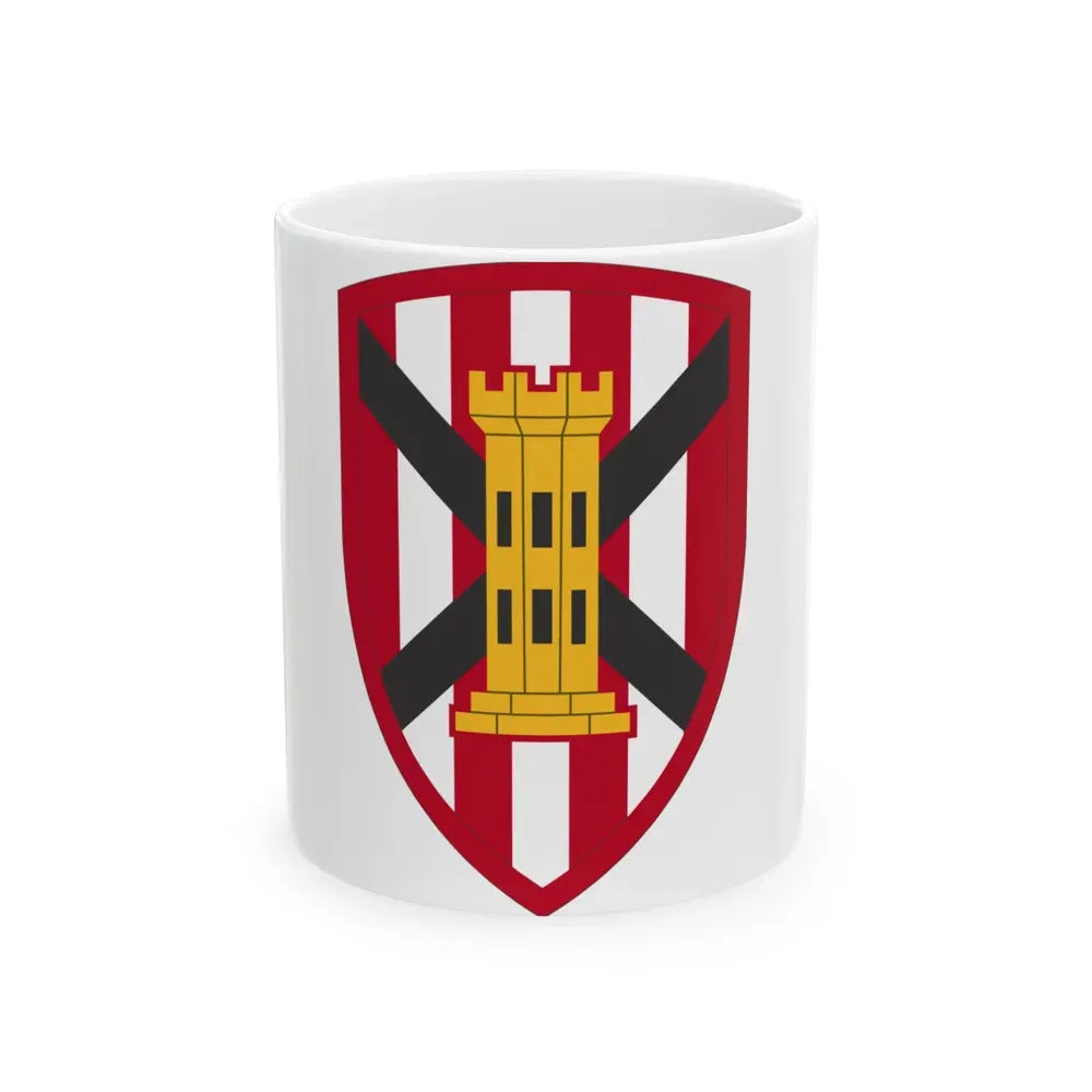 7 Engineer Brigade (U.S. Army) White Coffee Mug 11oz - Go Mug Yourself